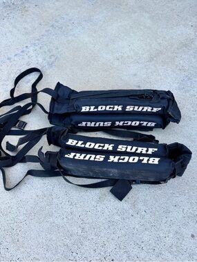 Block Surf Double Soft Roof Rack Wrap Rax Car Surfboard Carrier Set